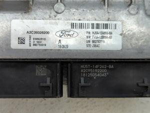 2017-2019 Ford Escape PCM Engine Control Computer ECU ECM PCU OEM P/N:HU5T-14F262-BA HJ5A-12A650-MA Fits Fits 2017 2018 2019 OEM Used Auto Parts