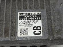 2012-2014 Toyota Camry PCM Engine Control Computer ECU ECM PCU OEM P/N:89661-06K63 89661-06K84 Fits Fits 2012 2013 2014 OEM Used Auto Parts