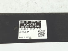 2012-2013 Toyota Prius PCM Engine Control Computer ECU ECM PCU OEM P/N:89661-47191 89661-47190 Fits Fits 2012 2013 OEM Used Auto Parts