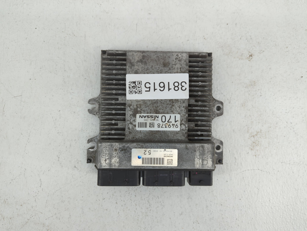 2018-2019 Infiniti Qx60 PCM Engine Control Computer ECU ECM PCU OEM P/N:NEC034-086 Fits Fits 2018 2019 OEM Used Auto Parts