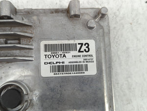 2016 Toyota Corolla PCM Engine Control Computer ECU ECM PCU OEM P/N:89661-0Z631 89661-0Z630 Fits OEM Used Auto Parts