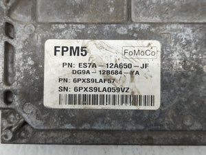 2014-2016 Ford Fusion PCM Engine Control Computer ECU ECM PCU OEM P/N:ES7A-12A650-JF ES7A-12A650-GE Fits Fits 2014 2015 2016 OEM Used Auto Parts