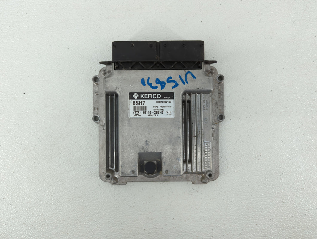 2015 Kia Soul PCM Engine Control Computer ECU ECM PCU OEM P/N:39110-2BSH7 Fits OEM Used Auto Parts