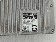 2016-2017 Toyota Camry PCM Engine Control Computer ECU ECM PCU OEM P/N:89661-06T21 89661-06T22 Fits Fits 2016 2017 OEM Used Auto Parts