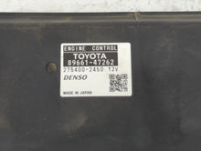 2010 Toyota Prius PCM Engine Control Computer ECU ECM PCU OEM P/N:89661-47262 89681-47081, 89661-47261 Fits OEM Used Auto Parts