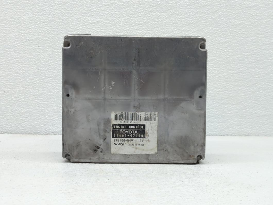 2006-2008 Toyota Prius PCM Engine Control Computer ECU ECM PCU OEM P/N:89981-47211 89661-47161 Fits Fits 2006 2007 2008 OEM Used Auto Parts