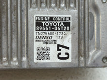 2015 Toyota Camry PCM Engine Control Computer ECU ECM PCU OEM P/N:89661-06T21 89661-06T20 Fits OEM Used Auto Parts