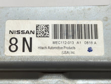 2010 Nissan Altima PCM Engine Control Computer ECU ECM PCU OEM P/N:MEC114-011 MEC112-011 A1, MEC112-013 A1 Fits OEM Used Auto Parts