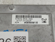 2012-2014 Honda Cr-V PCM Engine Control Computer ECU ECM PCU OEM P/N:37820-R5A-A66 37820-R5A-A64 Fits Fits 2012 2013 2014 OEM Used Auto Parts