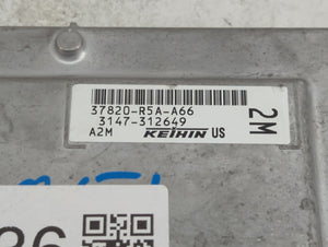 2012-2014 Honda Cr-V PCM Engine Control Computer ECU ECM PCU OEM P/N:37820-R5A-A66 37820-R5A-A64 Fits Fits 2012 2013 2014 OEM Used Auto Parts