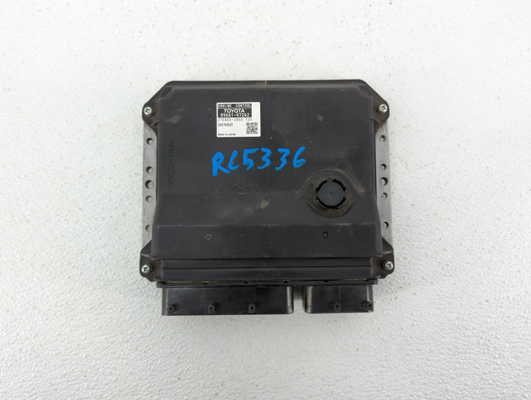 2010 Toyota Prius PCM Engine Control Computer ECU ECM PCU OEM P/N:89661-47262 Fits OEM Used Auto Parts