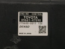 2015 Toyota Prius PCM Engine Control Computer ECU ECM PCU OEM P/N:89661-47590 1.8L Fits OEM Used Auto Parts - Oemusedautoparts1.com 