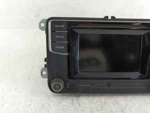 2016 Volkswagen Tiguan Radio AM FM Cd Player Receiver Replacement P/N:561 035 150 A 5C0 035 200 Fits 2017 OEM Used Auto Parts