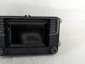 2016 Volkswagen Tiguan Radio AM FM Cd Player Receiver Replacement P/N:561 035 150 A 5C0 035 200 Fits 2017 OEM Used Auto Parts