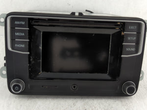 2016 Volkswagen Tiguan Radio AM FM Cd Player Receiver Replacement P/N:561 035 150 A 5C0 035 200 Fits 2017 OEM Used Auto Parts