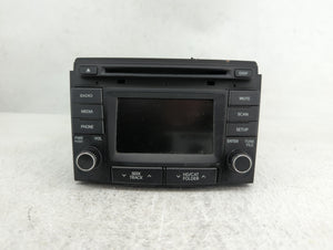 2014-2015 Hyundai Sonata Radio AM FM Cd Player Receiver Replacement P/N:96180-3Q8504X 96180-3Q8004X Fits 2014 2015 OEM Used Auto Parts