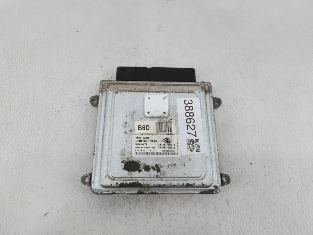 2011-2013 Kia Optima PCM Engine Control Computer ECU ECM PCU OEM P/N:39108-2G912 39138-2G912, 39138-2G910 Fits Fits 2011 2012 2013 OEM Used Auto Parts