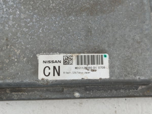 2011 Nissan Rogue PCM Engine Control Computer ECU ECM PCU OEM P/N:MEC112-061 A1 MEC112-061 D1, MEC112-060 A1, MEC112-060 D1 Fits OEM Used Auto Parts