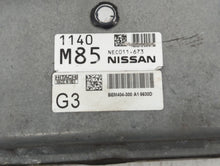 2015 Nissan Altima PCM Engine Control Computer ECU ECM PCU OEM P/N:NEC004-633 BEM400-300 A1, NEC011-671 Fits Fits 2013 2014 OEM Used Auto Parts