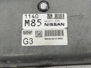 2015 Nissan Altima PCM Engine Control Computer ECU ECM PCU OEM P/N:NEC004-633 BEM400-300 A1, NEC011-671 Fits Fits 2013 2014 OEM Used Auto Parts