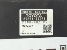 2010 Toyota Prius PCM Engine Control Computer ECU ECM PCU OEM P/N:89661-47261 89661-47262 Fits OEM Used Auto Parts