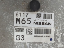 2013-2015 Nissan Sentra PCM Engine Control Computer ECU ECM PCU OEM P/N:NEC004-633 BEM400-300 A1 Fits Fits 2013 2014 2015 OEM Used Auto Parts