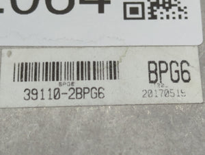 2017-2019 Kia Soul PCM Engine Control Computer ECU ECM PCU OEM P/N:39110-2BPG6 39110-2BPG5, 39110-2BPG7 Fits Fits 2017 2018 2019 OEM Used Auto Parts