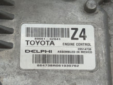 2016 Toyota Corolla PCM Engine Control Computer ECU ECM PCU OEM P/N:89661-0Z641 89661-0Z651, 89661-0Z661 Fits OEM Used Auto Parts