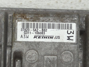 2014 Honda Accord PCM Engine Control Computer ECU ECM PCU OEM P/N:37820-5A2-B61 37820-5A2-B82 Fits OEM Used Auto Parts