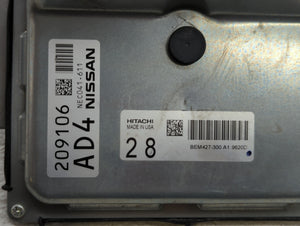 2020 Nissan Murano PCM Engine Control Computer ECU ECM PCU OEM P/N:BEM427-300 A1 Fits OEM Used Auto Parts