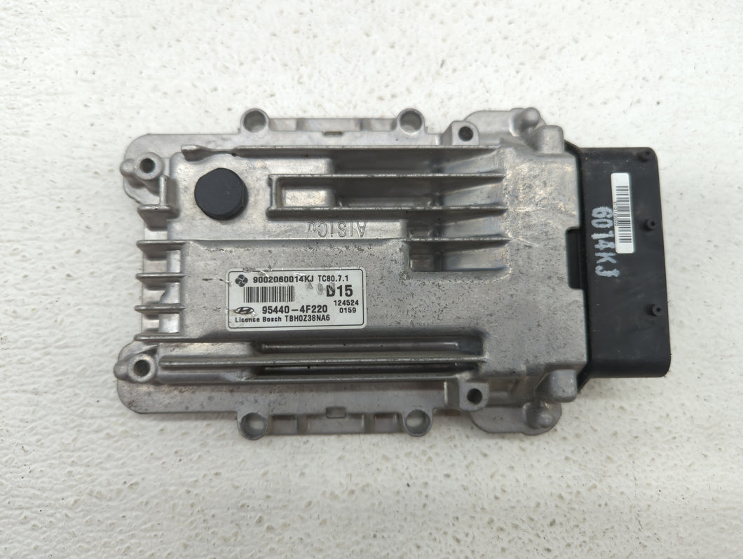 2012-2014 Hyundai Genesis PCM Engine Control Computer ECU ECM PCU OEM P/N:95440-4F221 39105-3CBN0 Fits Fits 2012 2013 2014 OEM Used Auto Parts