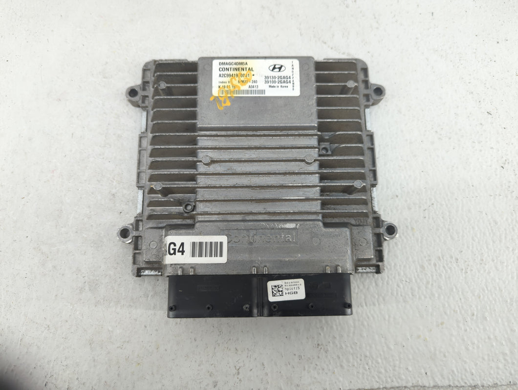 2016 Hyundai Santa Fe Sport PCM Engine Control Computer ECU ECM PCU OEM P/N:39130-2GAG5 39130-2GAG1, 39100-2GAG1, 39130-2GAG2 Fits OEM Used Auto Parts