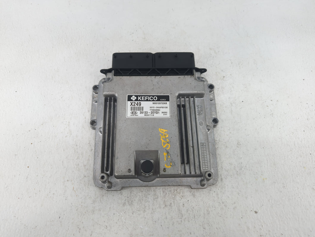 2016 Kia Forte PCM Engine Control Computer ECU ECM PCU OEM P/N:39133-2EYD1 39133-2EYB7 Fits OEM Used Auto Parts