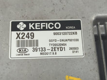 2016 Kia Forte PCM Engine Control Computer ECU ECM PCU OEM P/N:39133-2EYD1 39133-2EYB7 Fits OEM Used Auto Parts