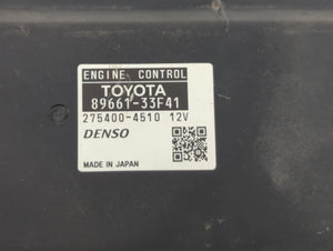 2010 Lexus Es350 PCM Engine Control Computer ECU ECM PCU OEM P/N:89661-33F41 89661-33F40 Fits OEM Used Auto Parts