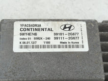 2013 Hyundai Sonata PCM Engine Control Computer ECU ECM PCU OEM P/N:39111-2G677 39101-2G677, 89661-47640 Fits Fits 2016 OEM Used Auto Parts