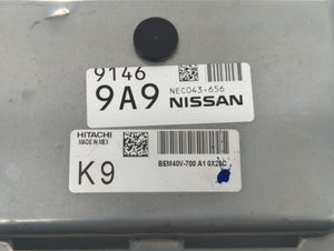 2018-2019 Nissan Nv200 PCM Engine Control Computer ECU ECM PCU OEM P/N:NEC043-656 NEC037-626, NEC024-631 Fits Fits 2018 2019 OEM Used Auto Parts