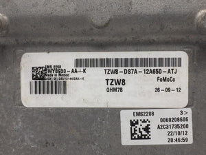 2013 Ford Fusion PCM Engine Control Computer ECU ECM PCU OEM P/N:2.0L DS7A-12A650-ATJ Fits OEM Used Auto Parts - Oemusedautoparts1.com 