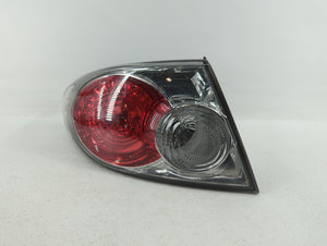 2006-2007 Mazda 6 Tail Light Assembly Driver Left OEM P/N:950 100 Fits Fits 2006 2007 OEM Used Auto Parts