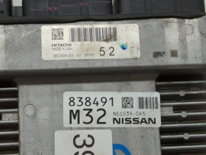 2018-2019 Nissan Pathfinder PCM Engine Control Computer ECU ECM PCU OEM P/N:NEC039-045 NEC035-005, NEC034-086 Fits Fits 2018 2019 OEM Used Auto Parts