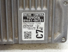 2016-2017 Toyota Camry PCM Engine Control Computer ECU ECM PCU OEM P/N:89661-06T21 89661-06T22 Fits Fits 2016 2017 OEM Used Auto Parts