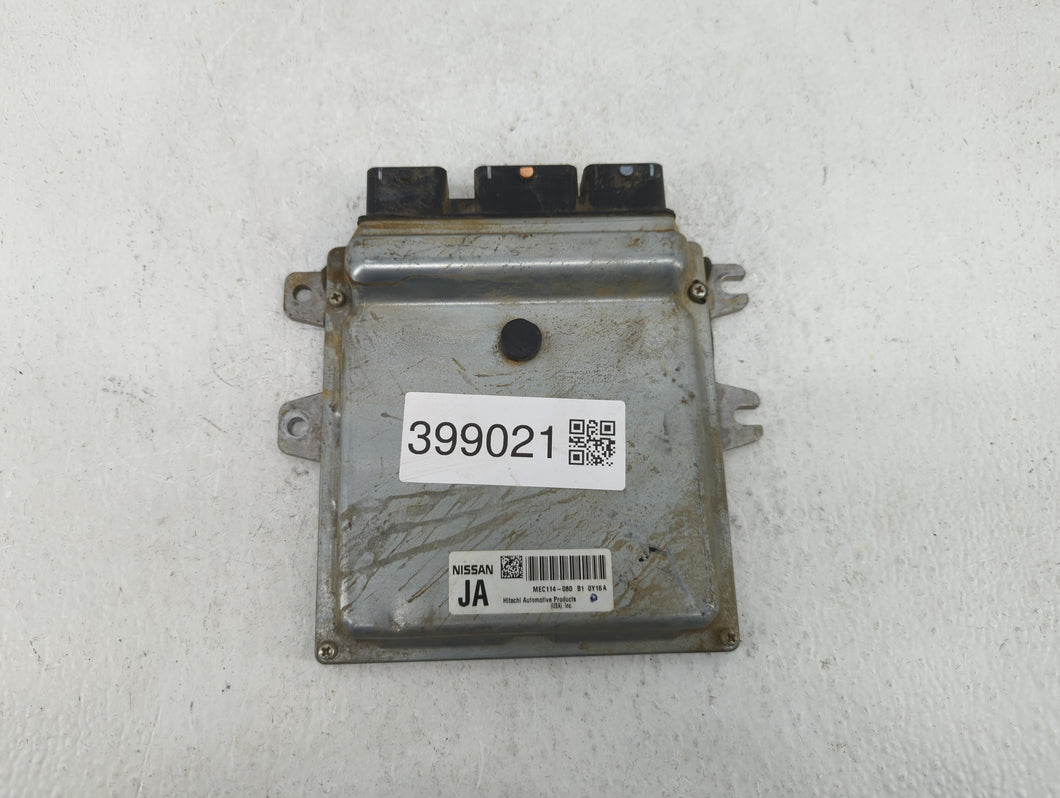 2011 Nissan Altima PCM Engine Control Computer ECU ECM PCU OEM P/N:MEC114-080 B1 Fits OEM Used Auto Parts