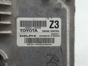 2015 Toyota Corolla PCM Engine Control Computer ECU ECM PCU OEM P/N:89661-0Z620 89661-0Z640, 89661-0Z630 Fits OEM Used Auto Parts