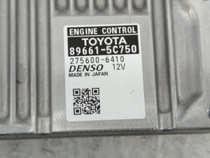 2016-2017 Toyota Prius C PCM Engine Control Computer ECU ECM PCU OEM P/N:89661-5C750 Fits Fits 2016 2017 OEM Used Auto Parts