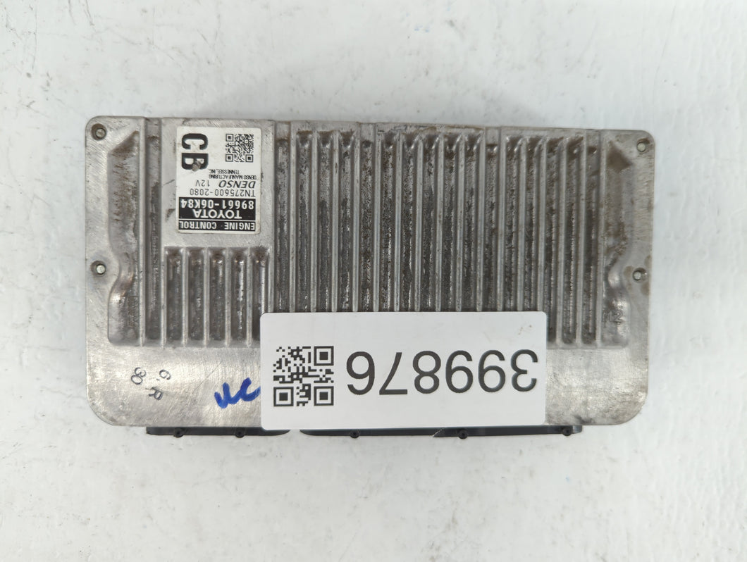 2014 Toyota Camry PCM Engine Control Computer ECU ECM PCU OEM P/N:89661-06K83 89661-06K84 Fits OEM Used Auto Parts