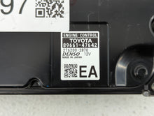 2017-2018 Toyota Prius PCM Engine Control Computer ECU ECM PCU OEM P/N:89661-47643 89661-47642 Fits Fits 2017 2018 OEM Used Auto Parts