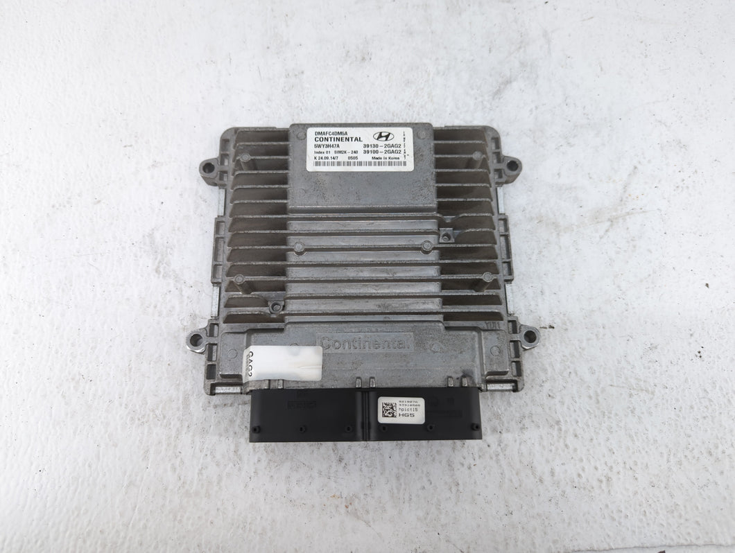 2015 Hyundai Santa Fe Sport PCM Engine Control Computer ECU ECM PCU OEM P/N:39130-2GAG5 39130-2GAG1, 39100-2GAG1, 39130-2GAG2 Fits OEM Used Auto Parts