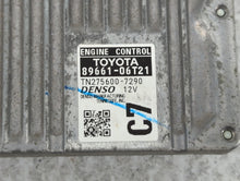 2015 Toyota Camry PCM Engine Control Computer ECU ECM PCU OEM P/N:89661-06T21 89661-06T20 Fits OEM Used Auto Parts