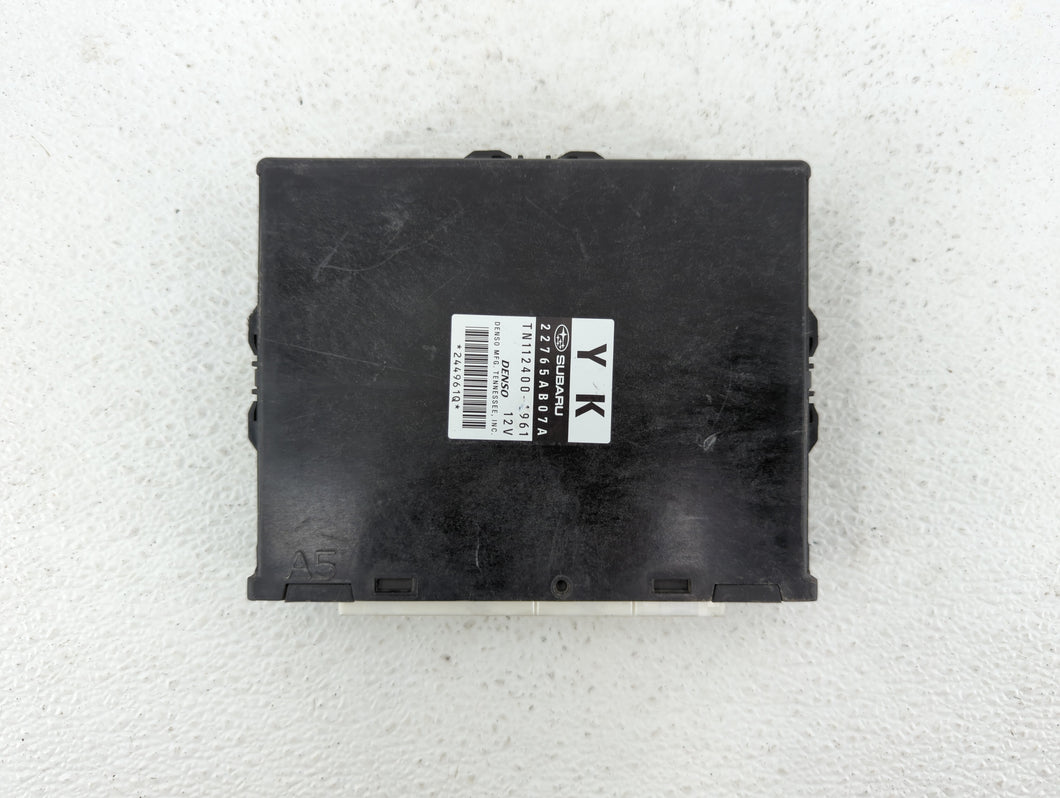 2011 Subaru Legacy PCM Engine Control Computer ECU ECM PCU OEM P/N:22765AB09B 22765AC93A, 22765AB07B, 22765AB07A, 22765AC93B Fits OEM Used Auto Parts