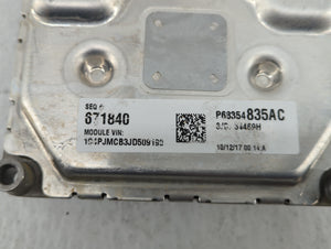 2018 Jeep Cherokee PCM Engine Control Computer ECU ECM PCU OEM P/N:P68354841AC P68342093AA, P68354831AC Fits OEM Used Auto Parts